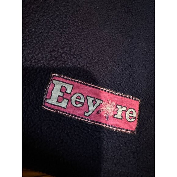 Vintage Disney Plus Pullover Fleece – Navy Blue Quarter Zip – Size 1X - Picture 5 of 8